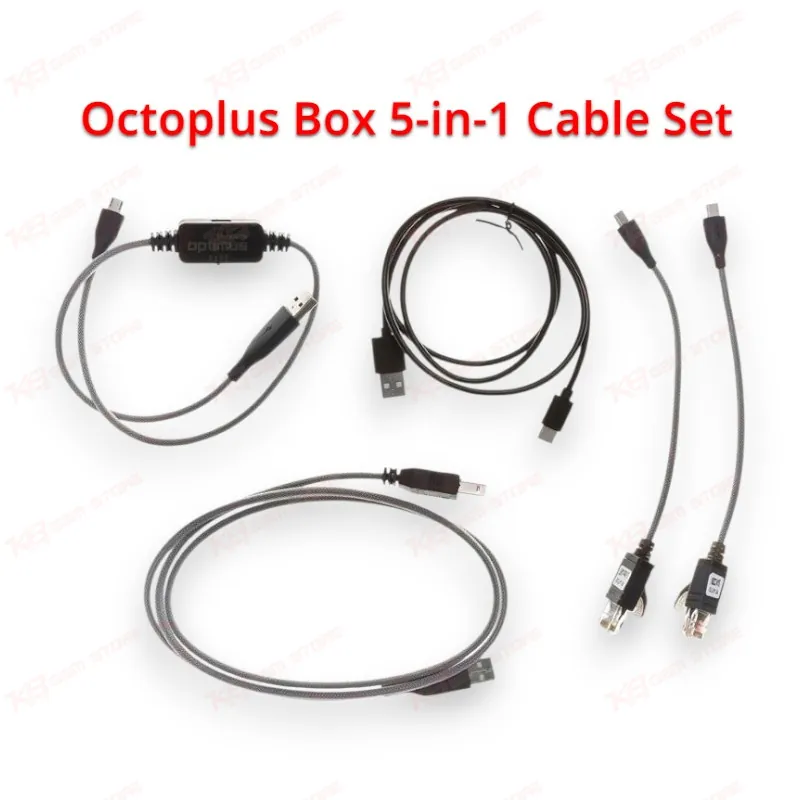 Octoplus Box 5-in-1 Cable Set for Samsung and LG Phones