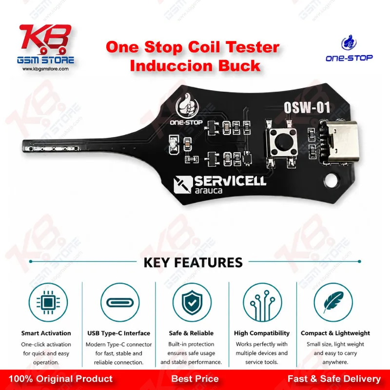 One Stop Coil Tester – Induction Buck Coil Tester for Mobile PCB Repair