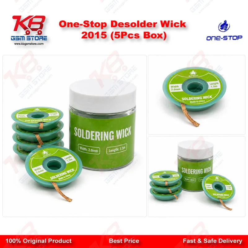 One-Stop Desolder Wick 2015 (5Pcs Box)