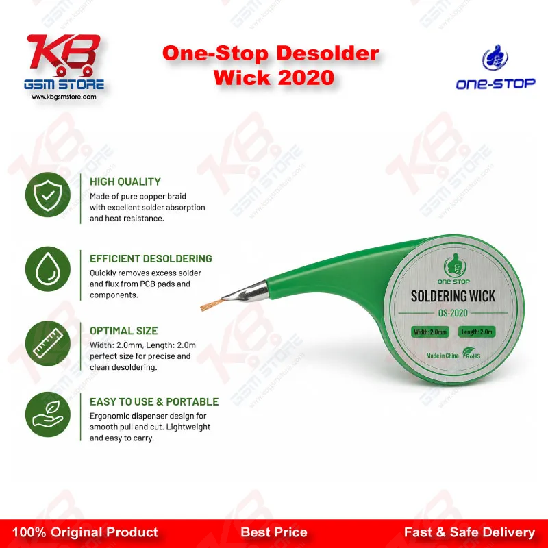 One-Stop Desolder Wick 2020