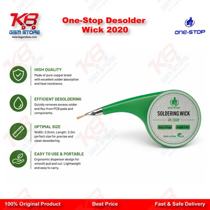 One-Stop Desolder Wick 2020