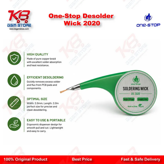 One-Stop Desolder Wick 2020