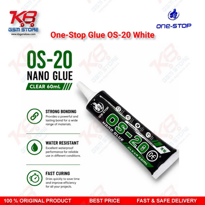 One Stop OS-20 Multipurpose Premium Transparent Glue – 60ML