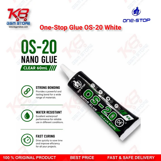 One Stop OS-20 Multipurpose Premium Transparent Glue – 60ML