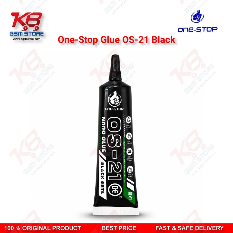 One Stop OS-21 Multipurpose Premium Black Glue - 60ML