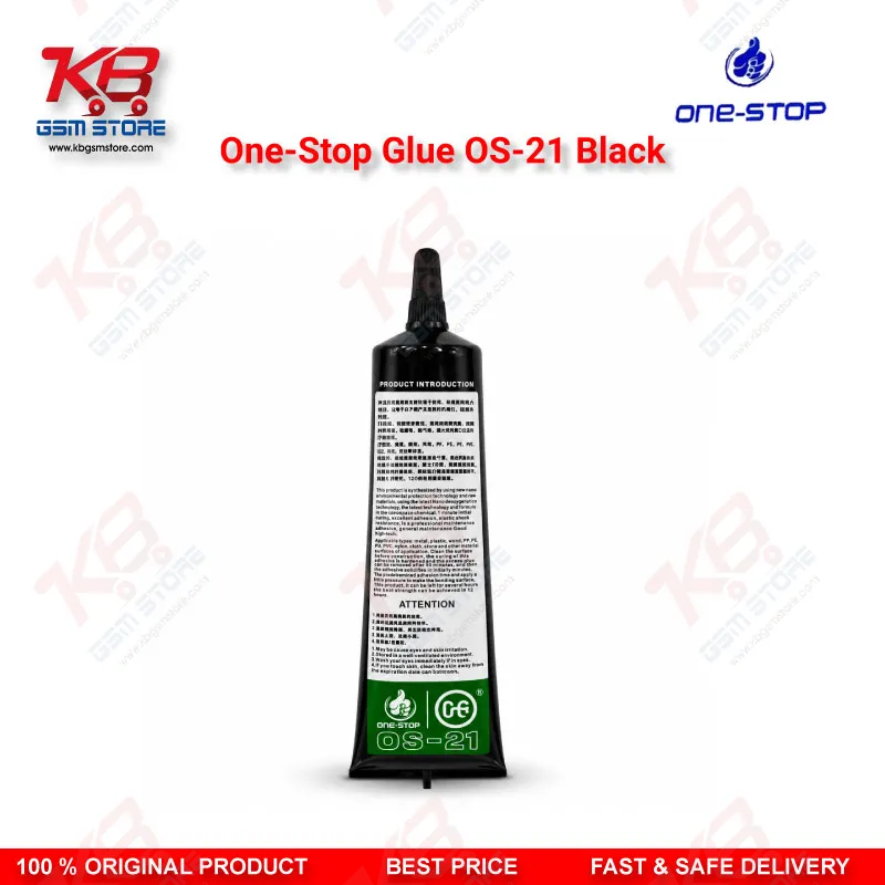 One Stop OS-21 Multipurpose Premium Black Glue - 60ML