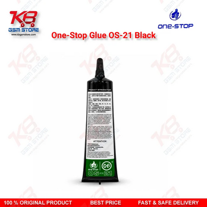 One Stop OS-21 Multipurpose Premium Black Glue - 60ML