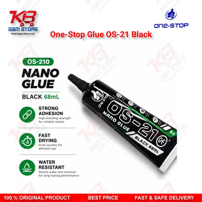 One Stop OS-21 Multipurpose Premium Black Glue - 60ML