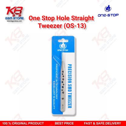 One-Stop OS-13 Straight Hole Tweezer