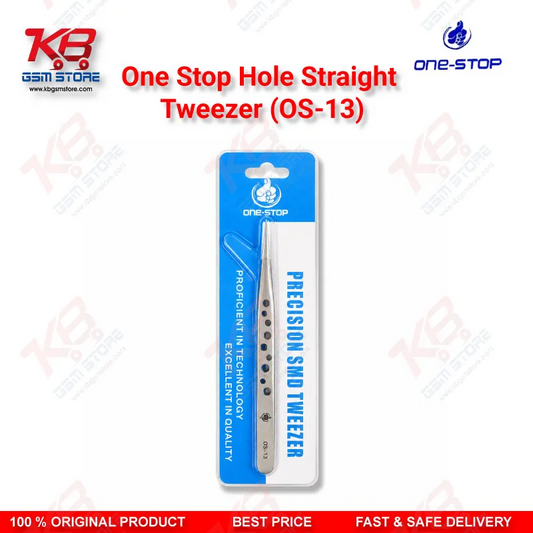 One-Stop OS-13 Straight Hole Tweezer