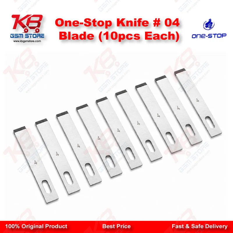 One-Stop Knife # 04 Blade (10pcs Each)