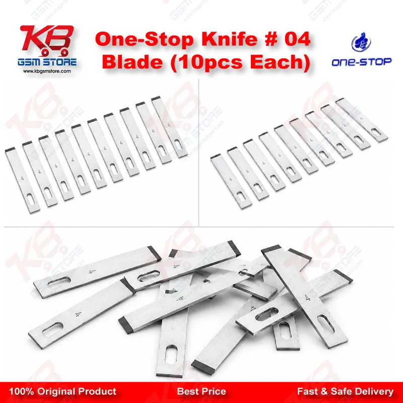 One-Stop Knife # 04 Blade (10pcs Each)