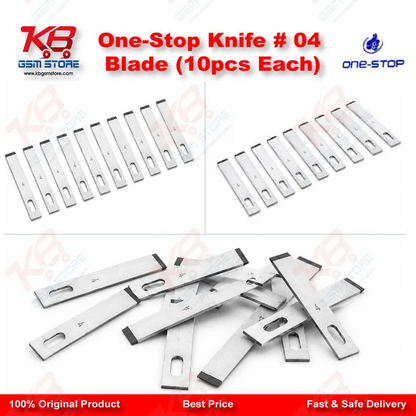 One-Stop Knife # 04 Blade (10pcs Each)