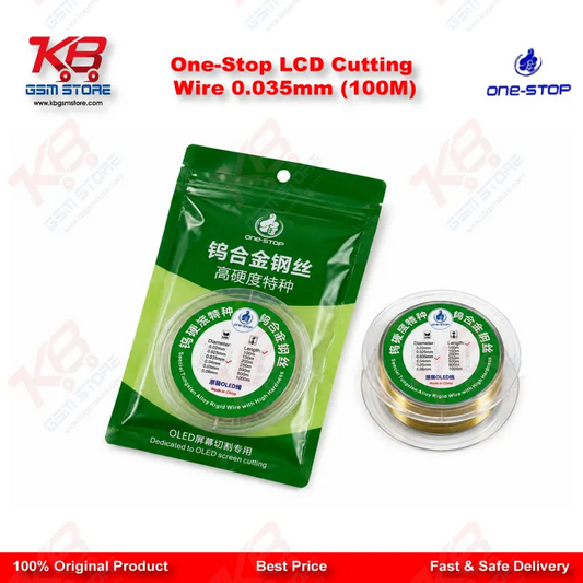 One-Stop LCD Cutting Wire 0.035mm (100M)