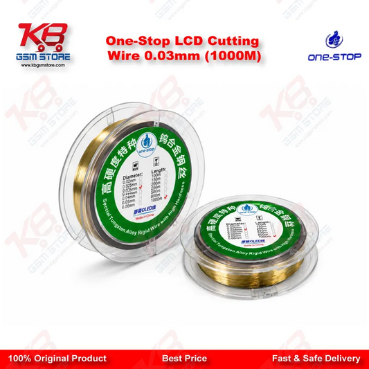 One-Stop LCD Cutting Wire 0.03mm (1000M)