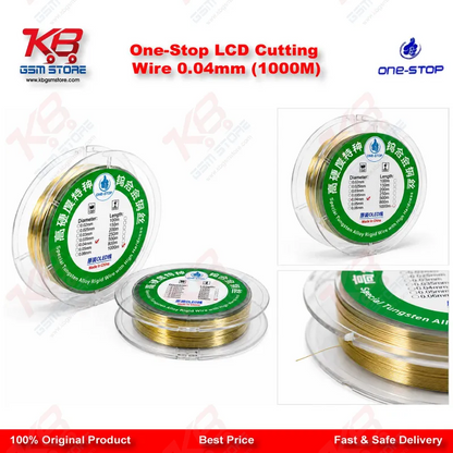One-Stop LCD Cutting Wire 0.04mm (1000M)