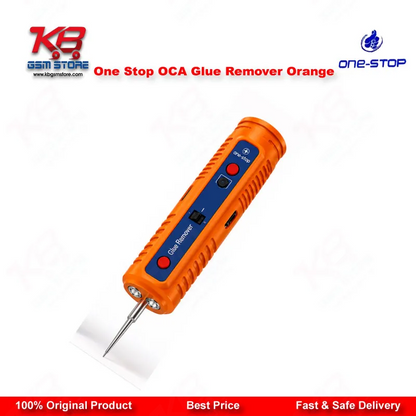 One Stop OCA Glue Remover Orange – Electric LCD Screen Degumming Tool with Needles