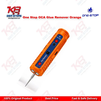 One Stop OCA Glue Remover Orange – Electric LCD Screen Degumming Tool with Needles