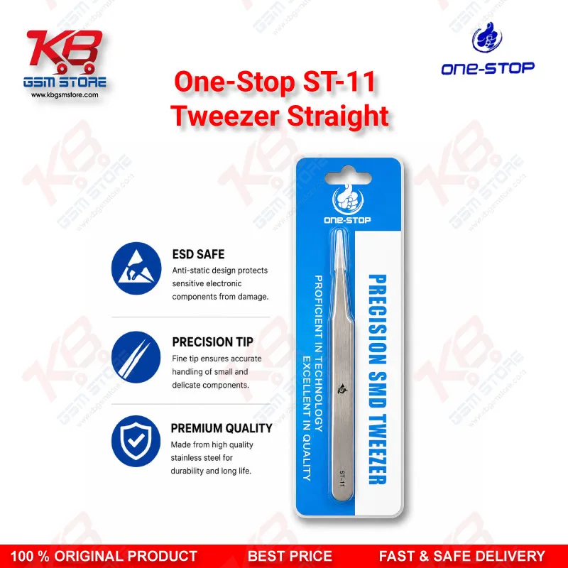 One-Stop ST-11 Straight Tweezer