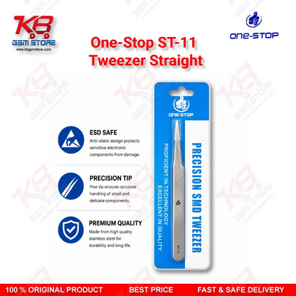One-Stop ST-11 Straight Tweezer