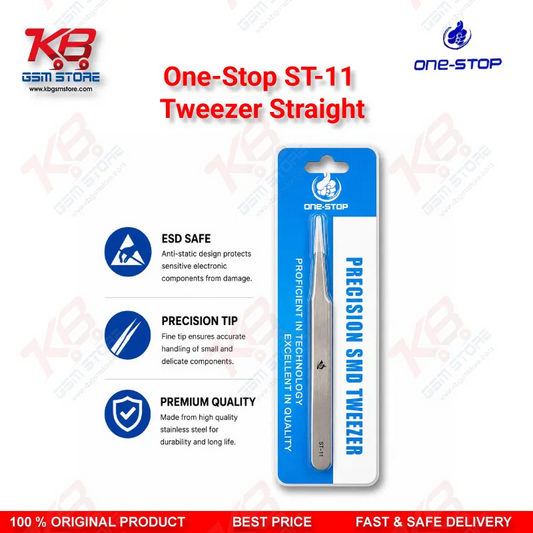 One-Stop ST-11 Straight Tweezer