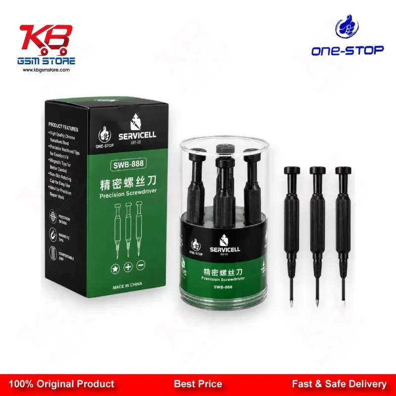 One-Stop SWB-888 Precision Screwdriver Set for Mobile Repair Workshops