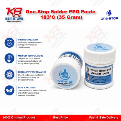 One-Stop Solder PPD Paste 183°C (35 Gram)