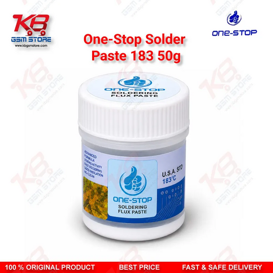 One-Stop Solder Paste 183°C 50g – Sn63/Pb37 BGA & SMD Reflow Paste