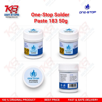 One-Stop Solder Paste 183°C 50g – Sn63/Pb37 BGA & SMD Reflow Paste