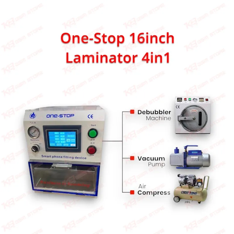 One-Stop 16inch Laminator 4in1