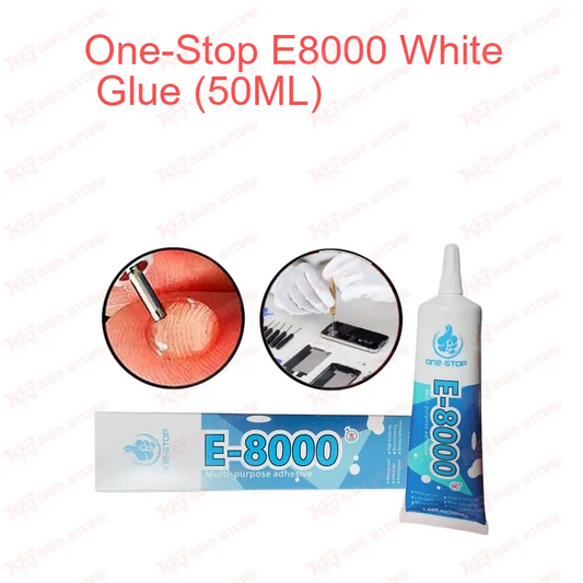One-Stop E8000 White Glue (50ML)