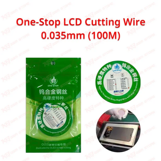 One-Stop LCD Cutting Wire 0.035mm (100M)