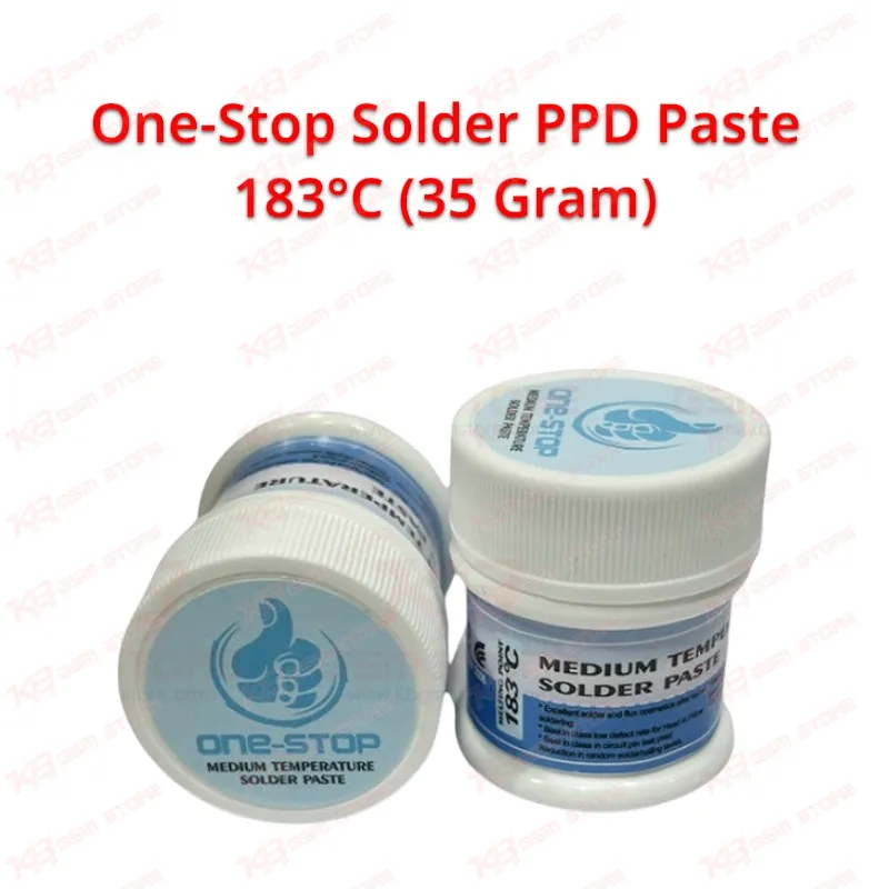 One-Stop Solder PPD Paste 183°C (35 Gram)