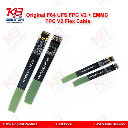 Original F64 UFS FPC V2 + eMMC FPC V2 Flex Cable Set (For Flash 64 Ultra / Lite Box)