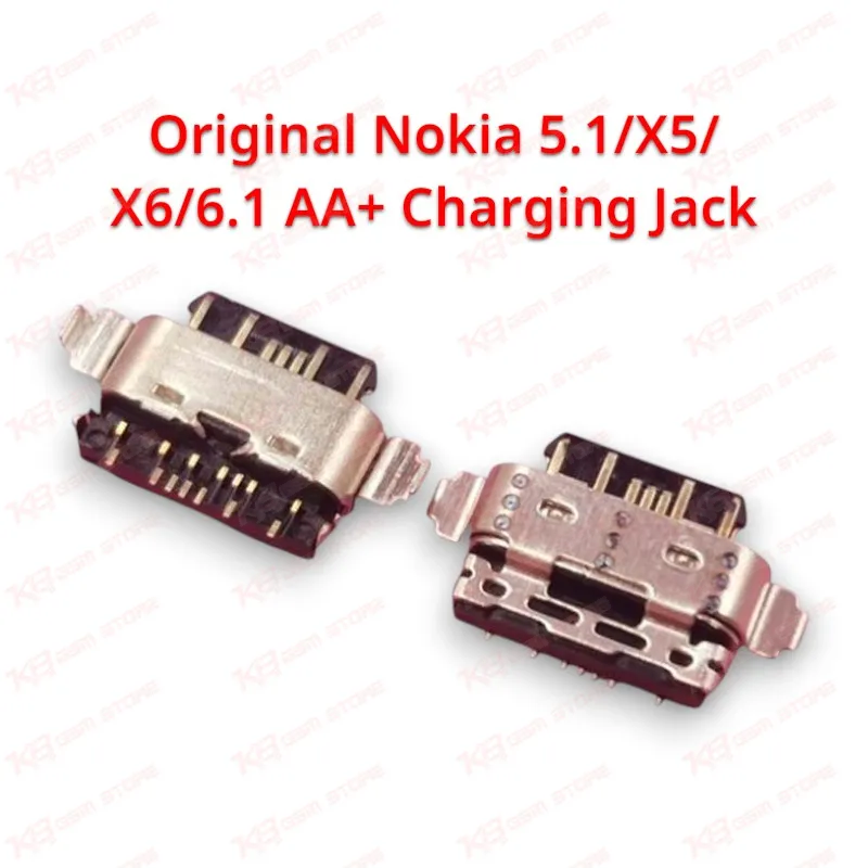 Original Nokia 5.1/X5/X6/6.1 AA+ Charging Jack