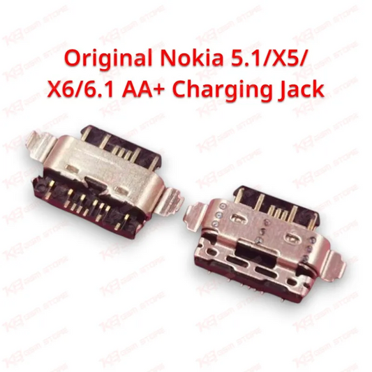 Original Nokia 5.1/X5/X6/6.1 AA+ Charging Jack