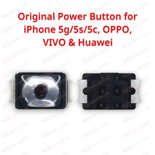 Original Power Button for iPhone 5g/5s/5c, OPPO, VIVO & Huawei