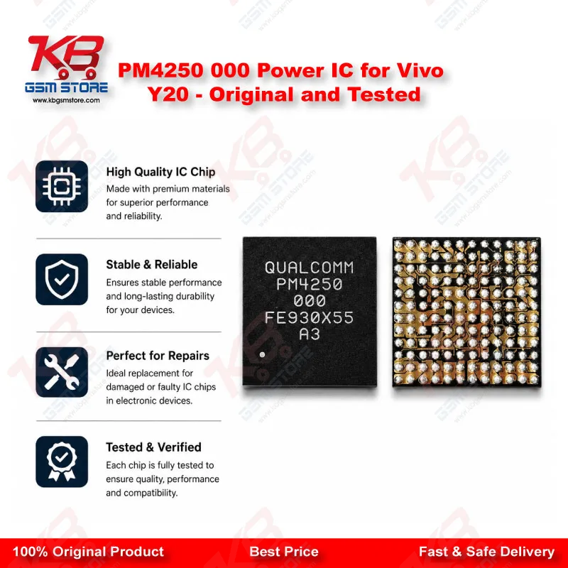 PM4250 000 Power IC for Vivo Y20 – Original and Tested