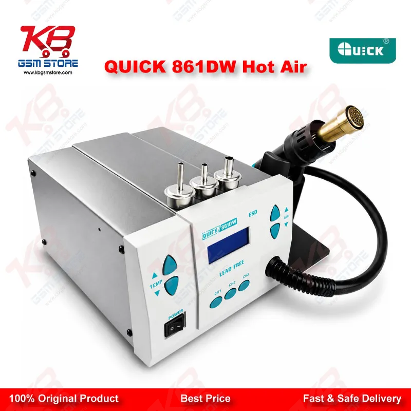 QUICK 861DW Hot Air Rework Station Soldering Station