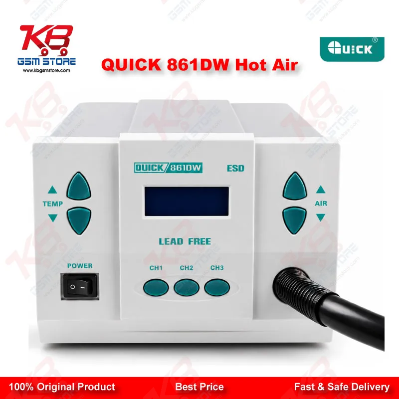 QUICK 861DW Hot Air Rework Station Soldering Station
