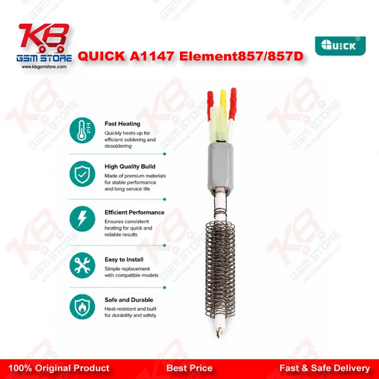 Quick A1147 580W Heating Element – Genuine Replacement Core for 857 857A 857D 857DW 706W 957DW+