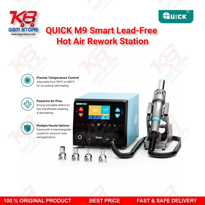 QUICK M9 Smart Lead-Free Hot Air Rework Station