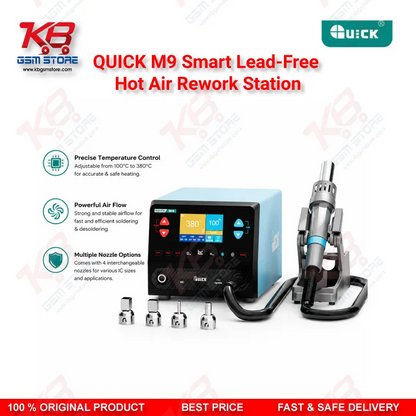 QUICK M9 Smart Lead-Free Hot Air Rework Station