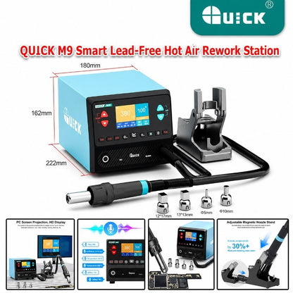 QUICK M9 Smart Lead-Free Hot Air Rework Station