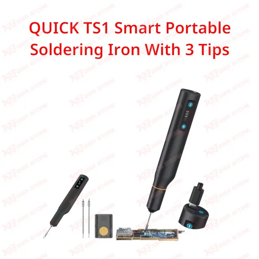 QUICK TS1 Smart Portable Soldering Iron With 3 Tips