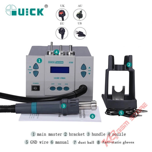 QUICK 861DW Hot Air Rework Station Soldering Station