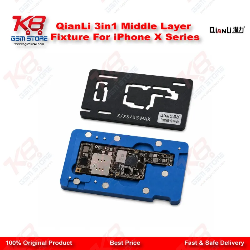 QianLi 3in1 Middle Layer Fixture For iPhone X Series