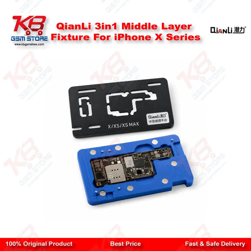 QianLi 3in1 Middle Layer Fixture For iPhone X Series
