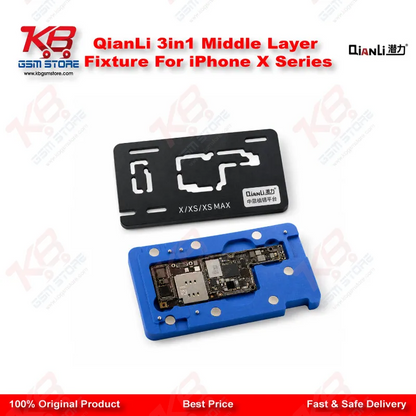 QianLi 3in1 Middle Layer Fixture For iPhone X Series