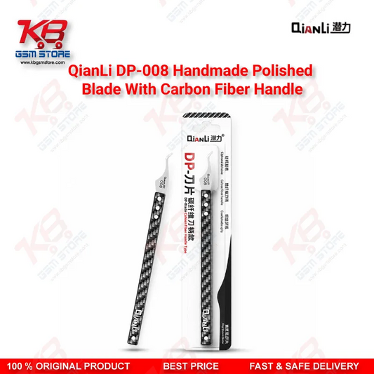 QianLi DP-008 Hand Polished Glue Removal Blade with Carbon Fiber Handle – Motherboard Repair Knife